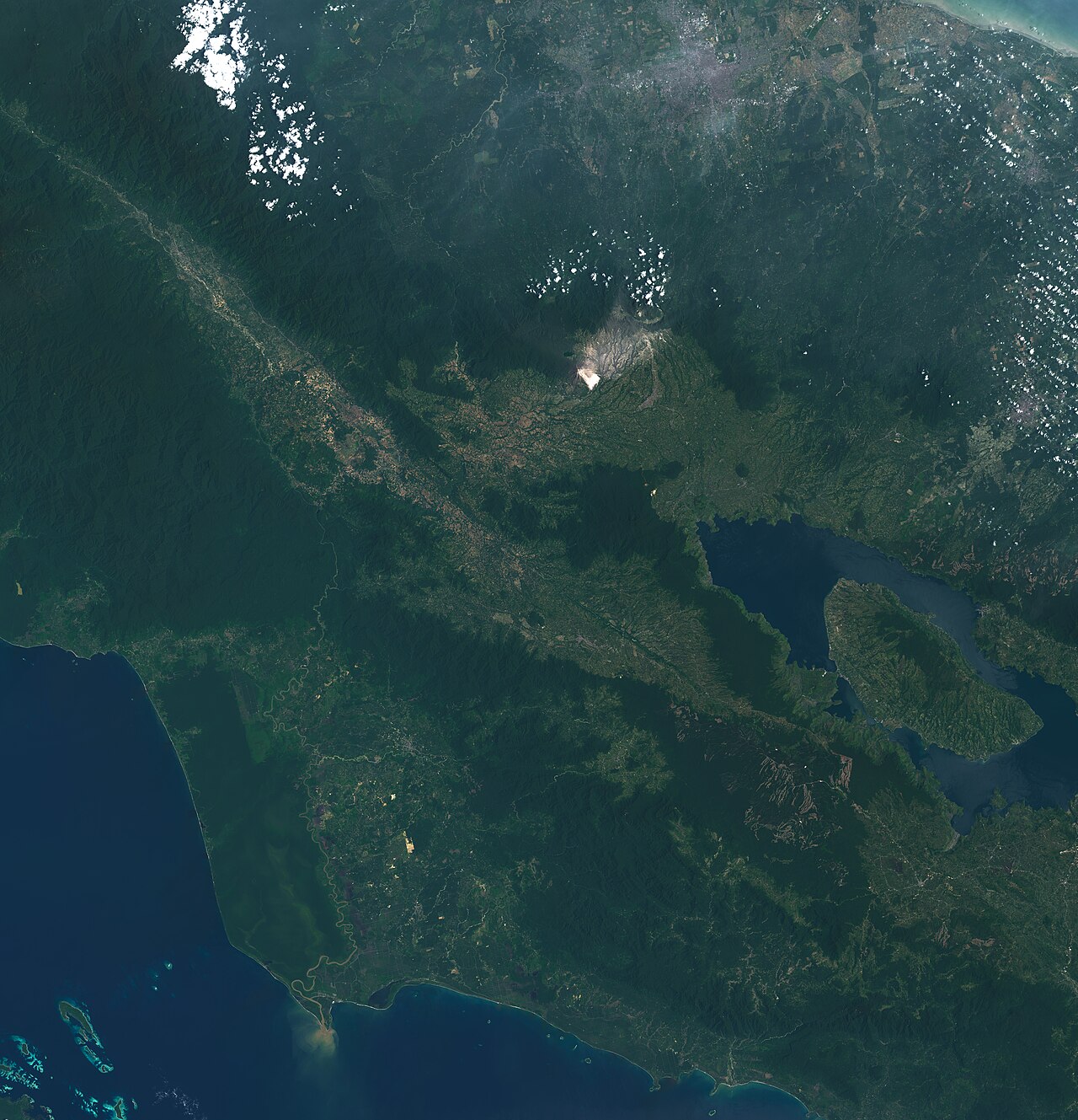 Lake Toba and Samosir Island in North Sumatra